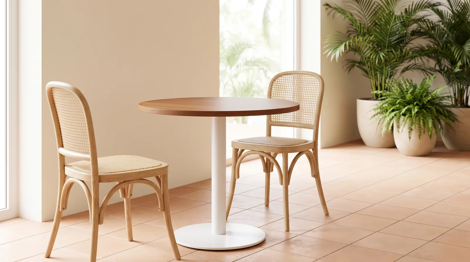 24” Diameter Table Ref. DIP17.07 from ETTES Office Furniture