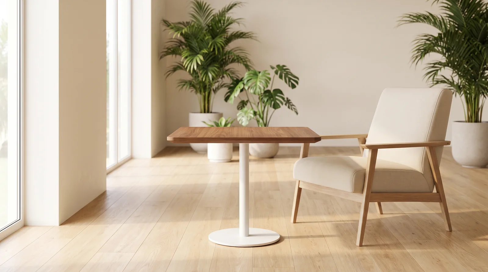 24” x 24” Coffee Table Ref. DIP19.06 from ETTES Office Furniture