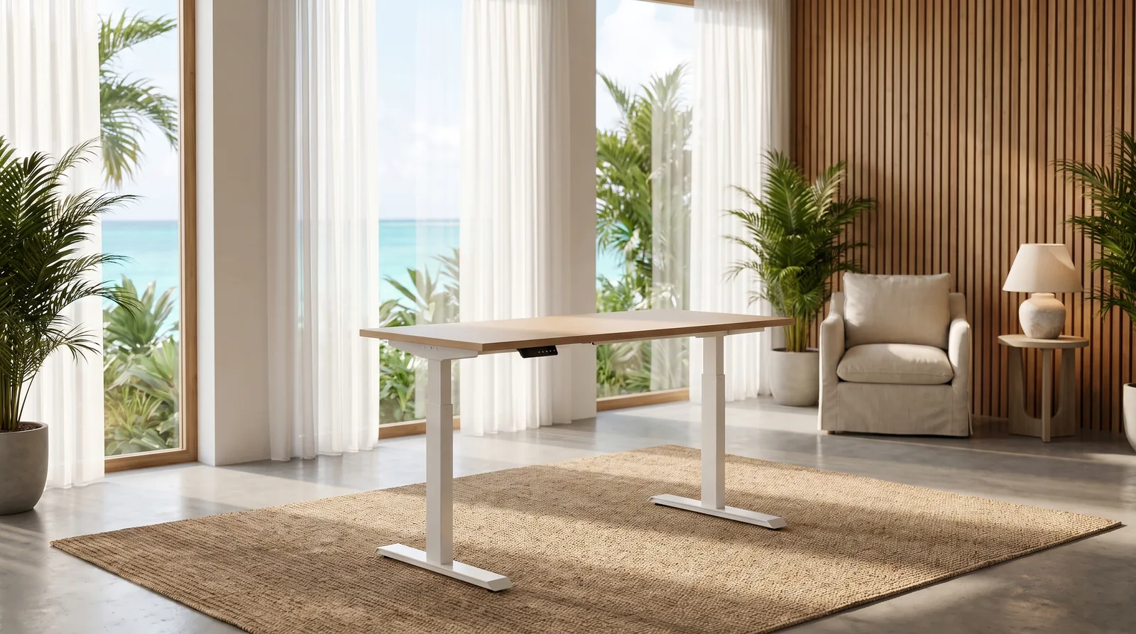 48 x 24” Adjustable Height Table Ref. UP1 from ETTES Office Furniture