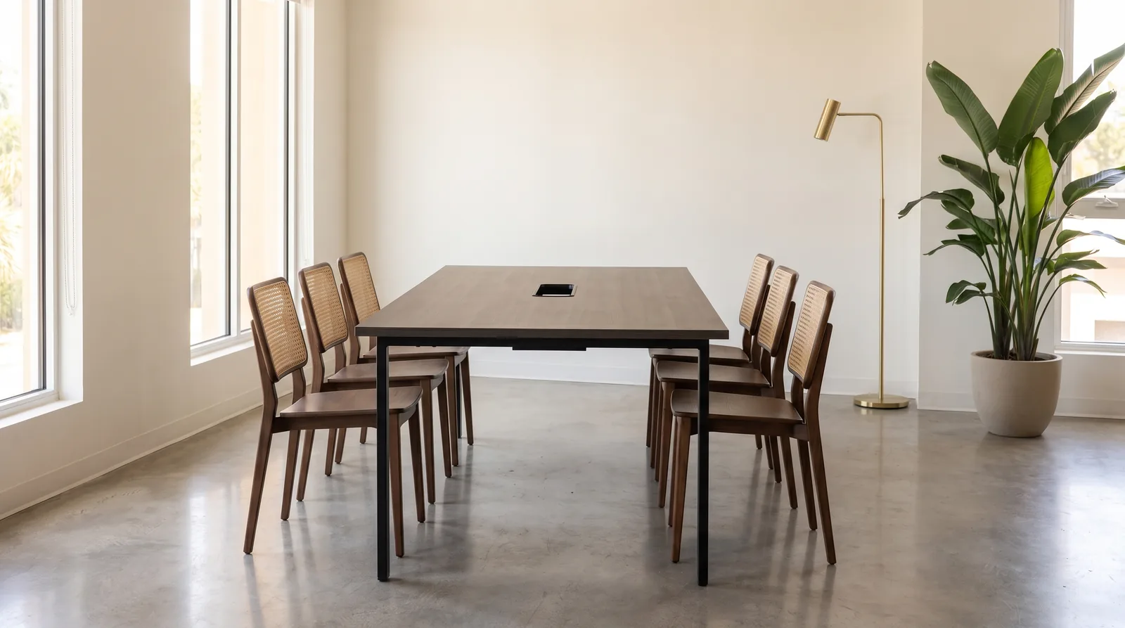 72” x 36” Meeting Table Ref MALL DMA72 from ETTES Office Furniture