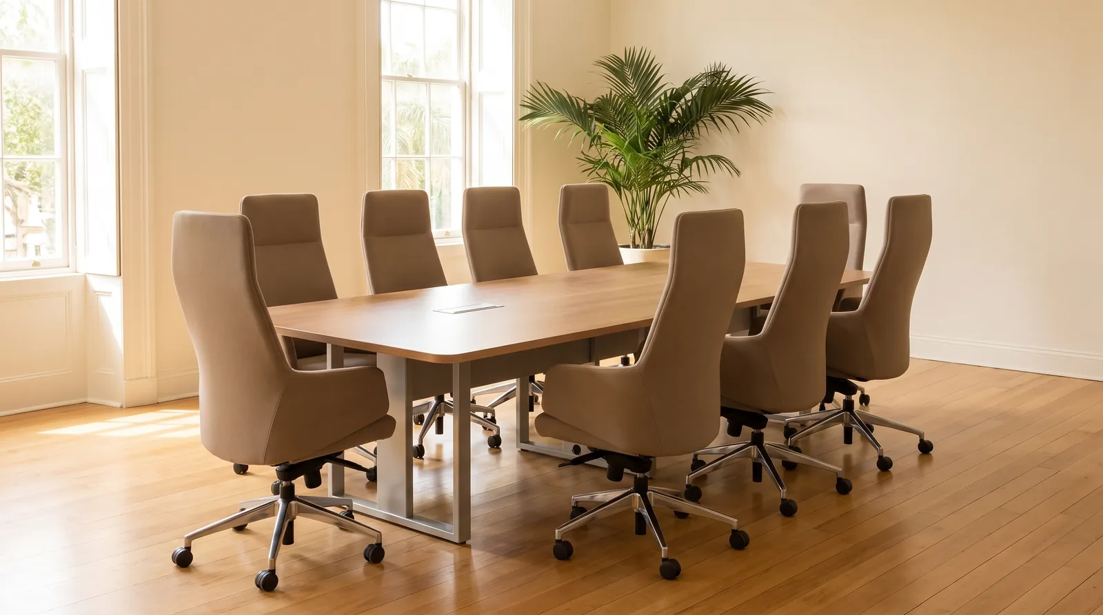 8ft x 4dt Board Room Table Ref DL71 from ETTES Office Furniture
