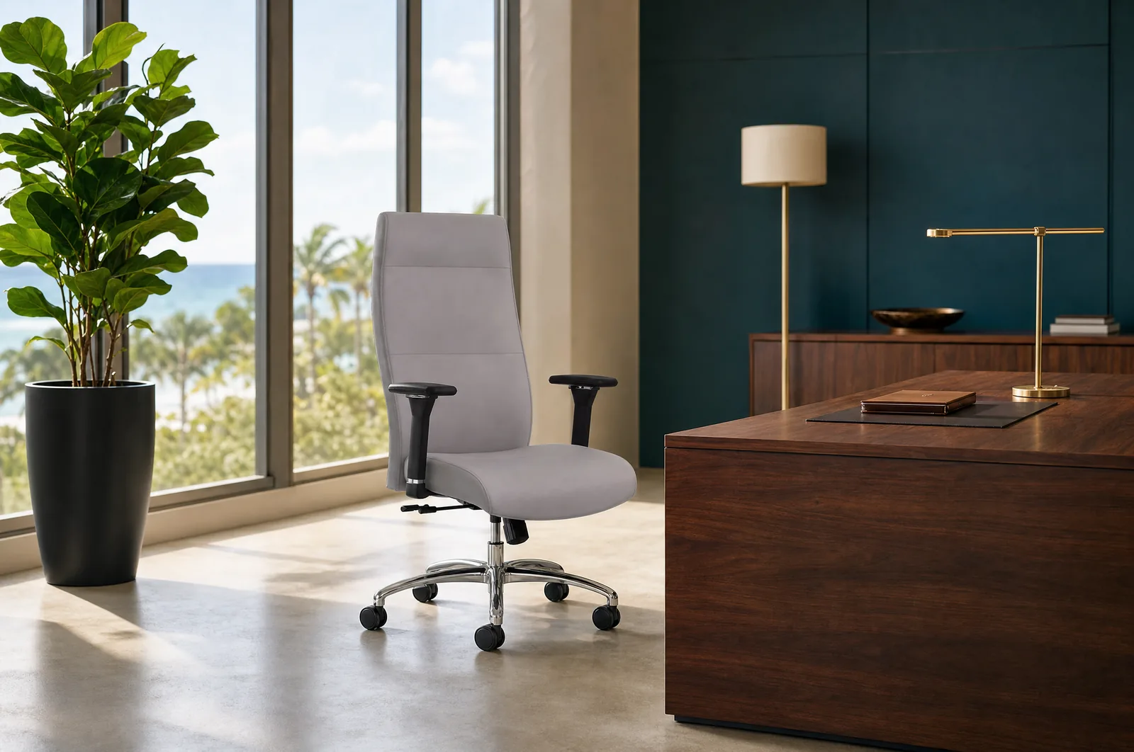 High Back Executive Chair Ref Cortina from ETTES Office Furniture