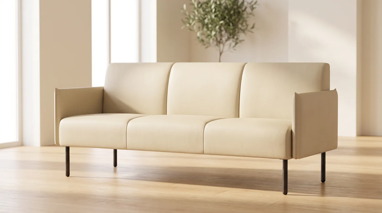 Three Seater Couch-Ref SF66.3 from ETTES Office Furniture